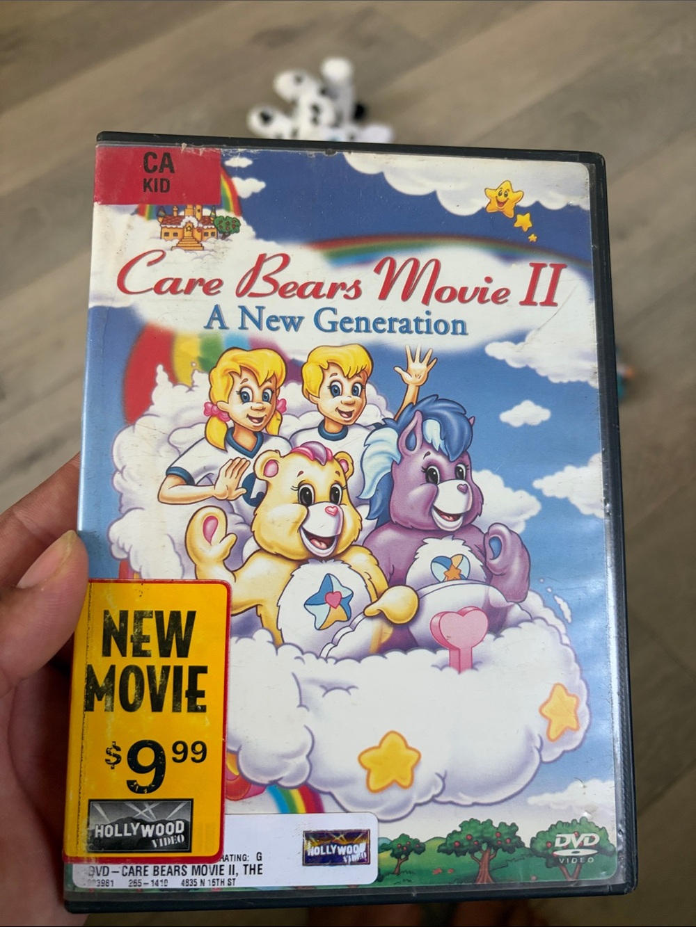 Care Bears Yellow, Purple, Blue Movie II Cover Art